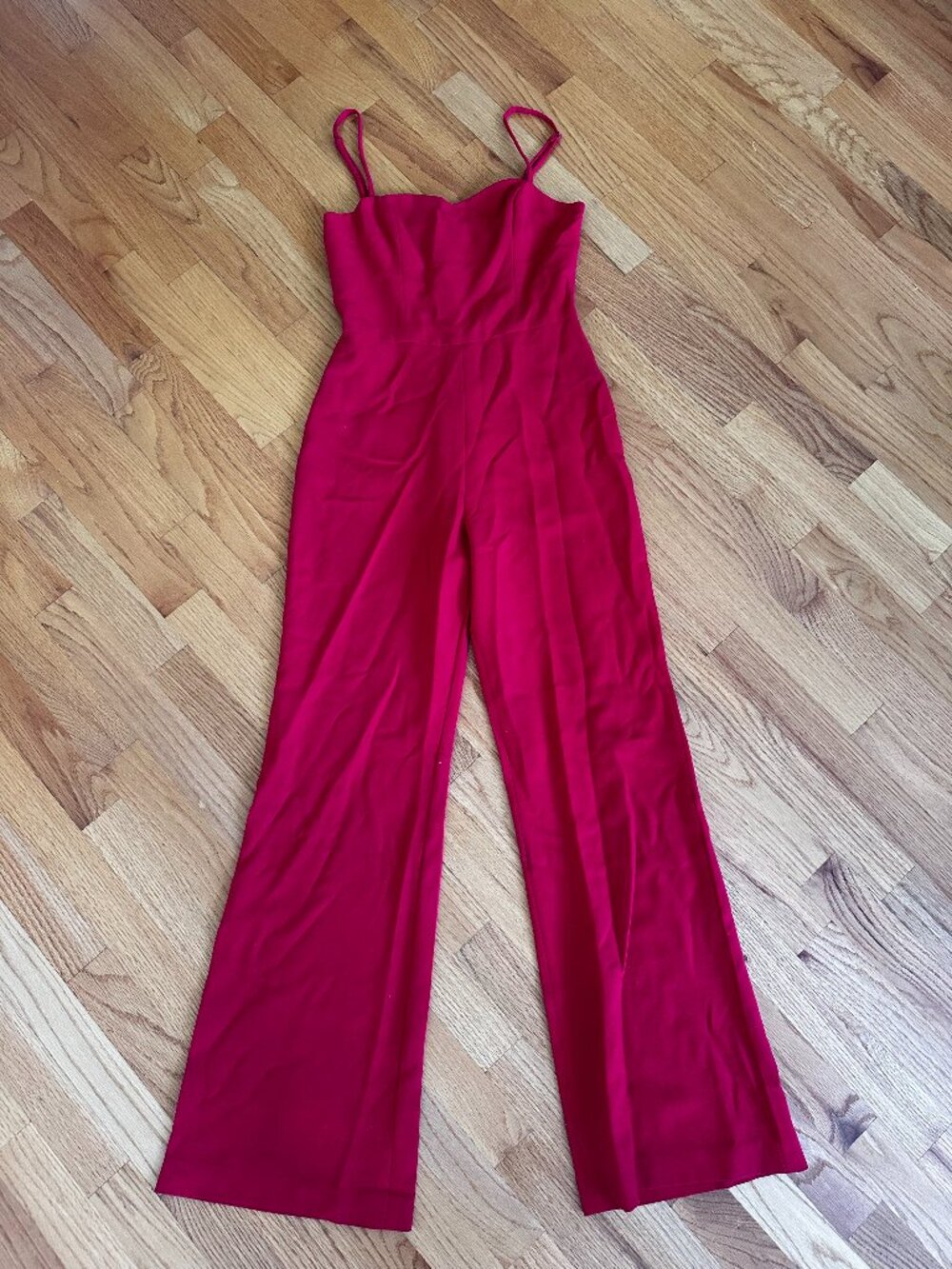 Scarlet Red French Connection Size 00 Jumpsuit Elegant